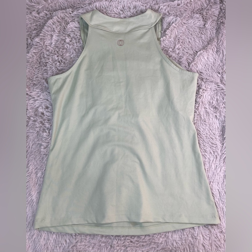 ⭐️Balance Collection Green Ruched Tank Top - Picture 6 of 7